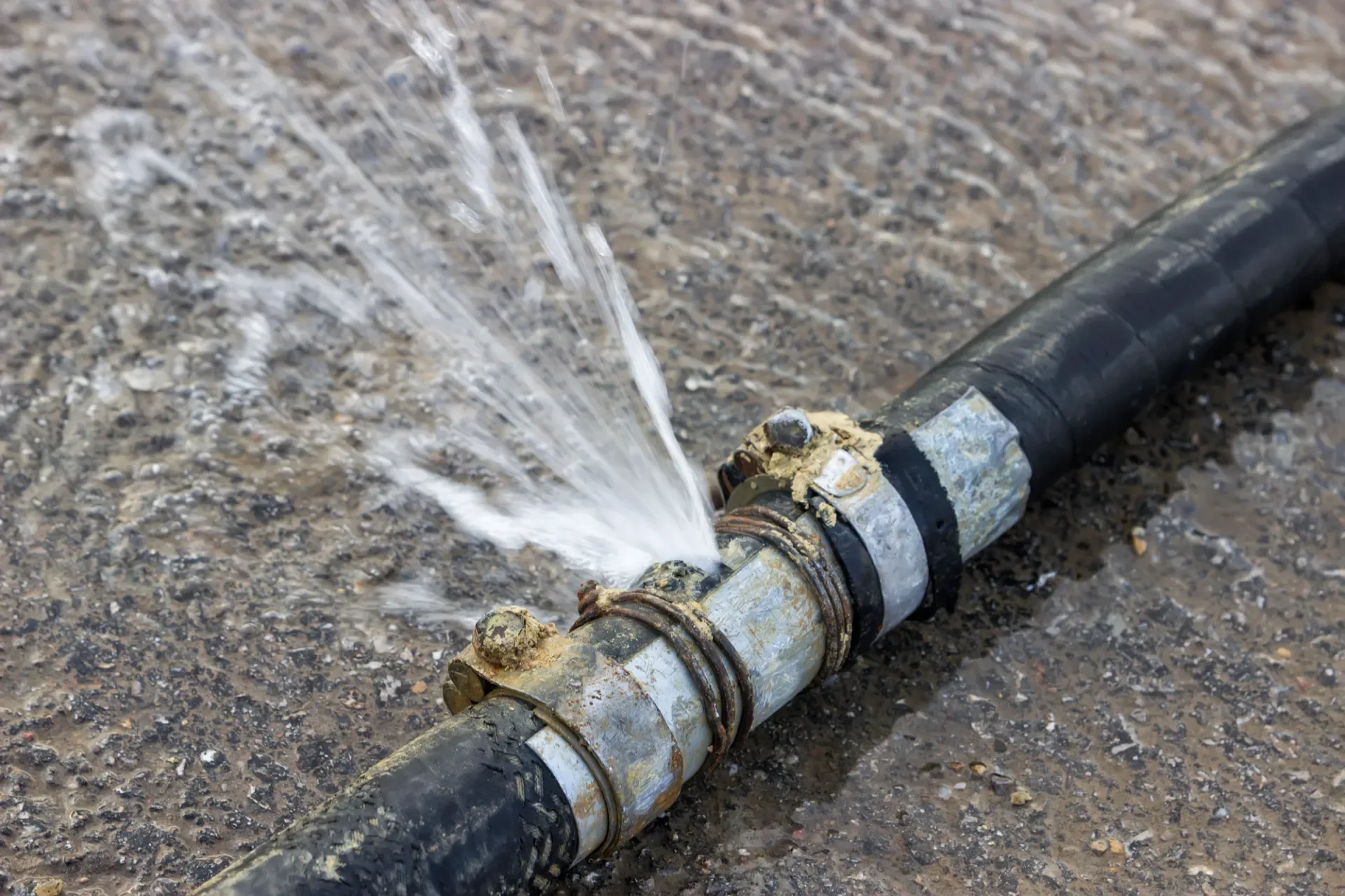 emergency plumbing work